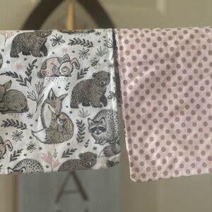 New homemade flannel baby burp clothes. Double layered. Approx size 8”x14”